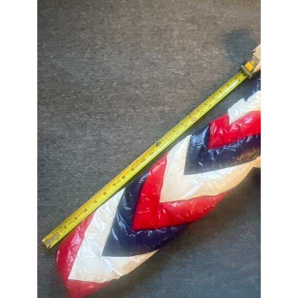 $600 Perfect Moment Womens Multicolor Mini Stripe Duvet Down Puffer Jacket Sz S - Picture 9 of 12